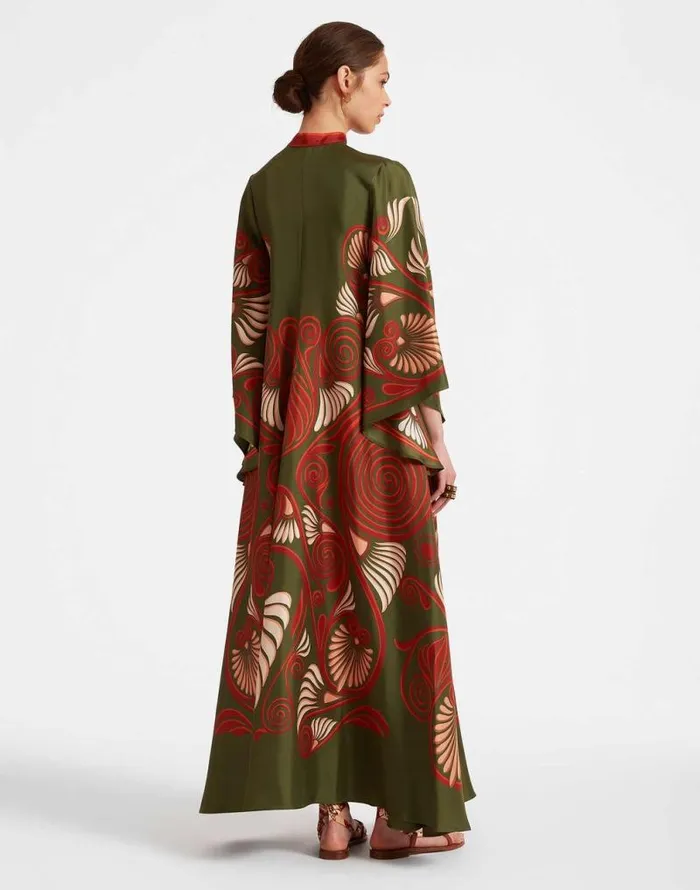 Magnifico Dress Kerylos Place Dark Green Women La Double J Dresses