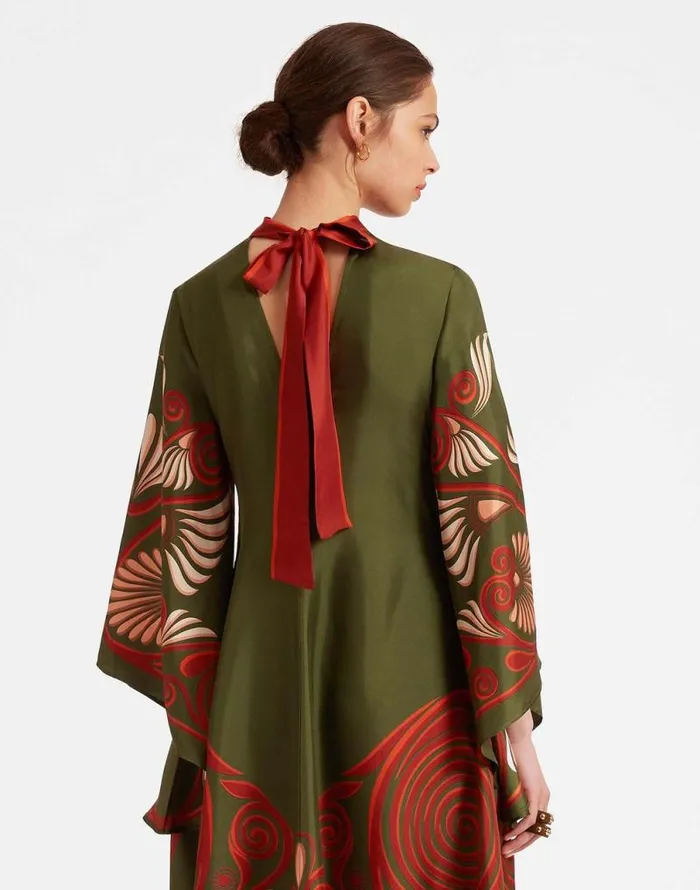 Magnifico Dress Kerylos Place Dark Green Women La Double J Dresses