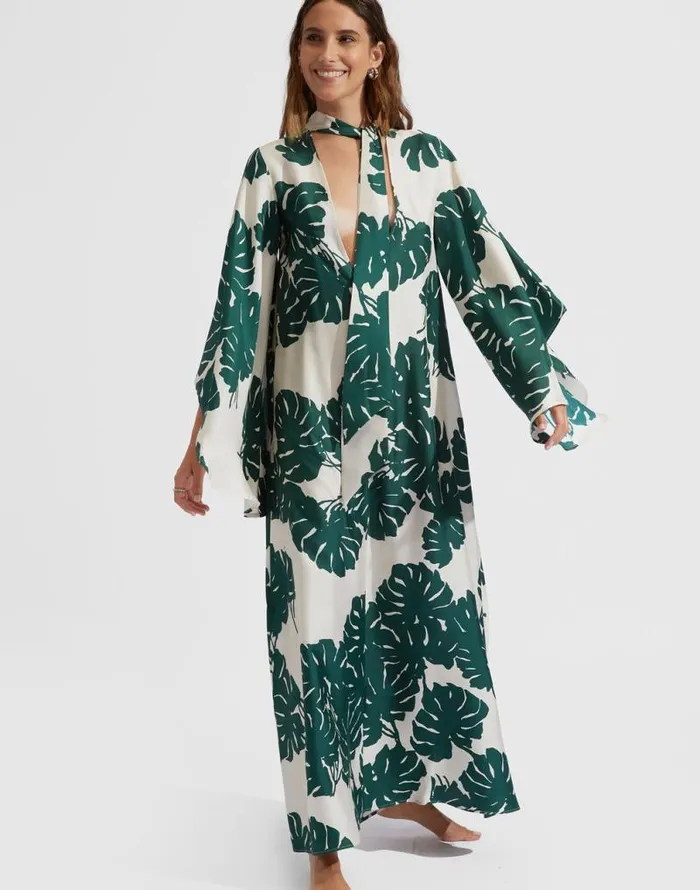 Magnifico Dress Monstera Women La Double J Dresses Magnifico Dress Monstera Women La Double J Dresses