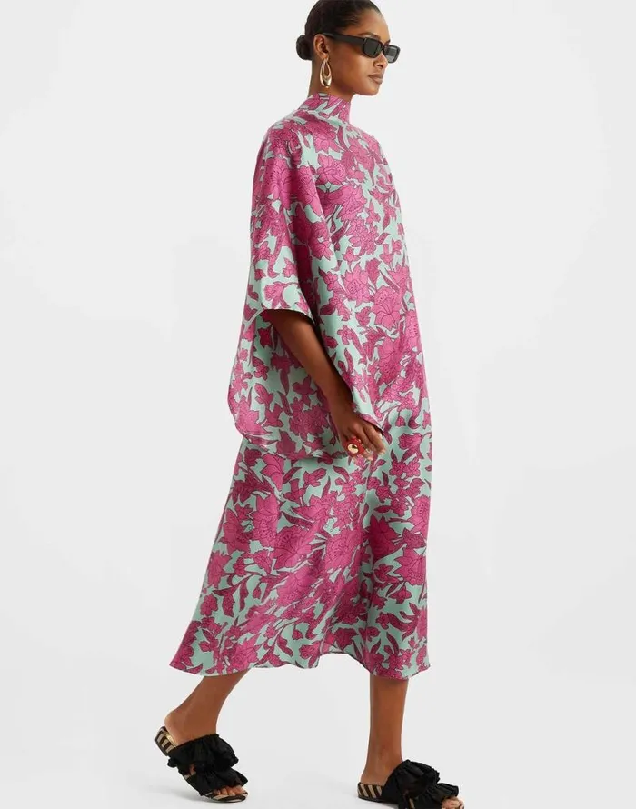 Magnifico Midi Dress Lilium Purple Women La Double J Dresses Magnifico Midi Dress Lilium Purple Women La Double J Dresses