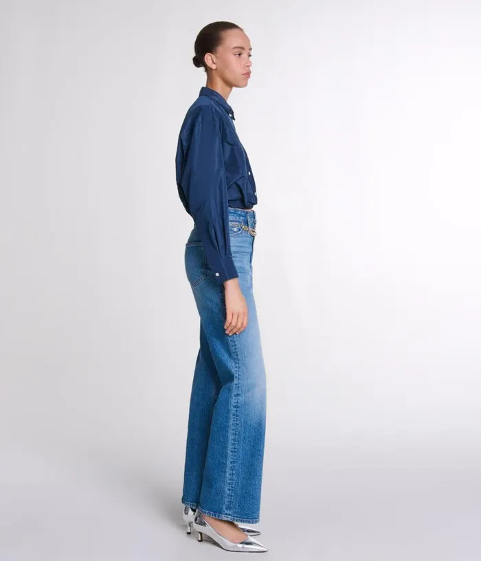 Maje Cropped Shirt Women Tops and Shirts