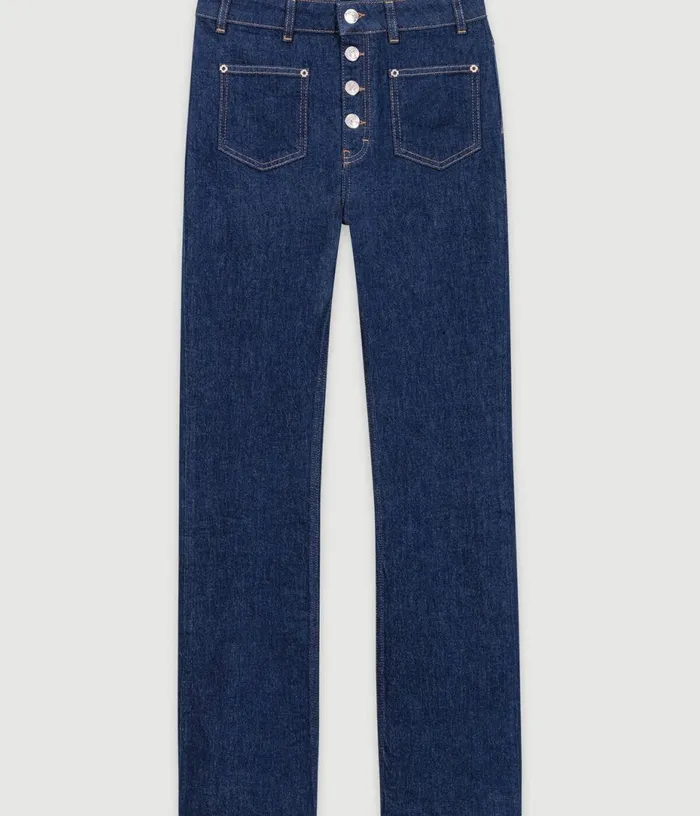 Maje Denim Jeans With Pockets Women Pants and Jeans