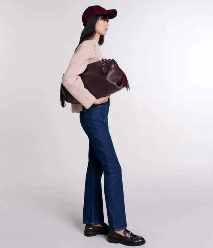 Maje Denim Jeans With Pockets Women Pants and Jeans