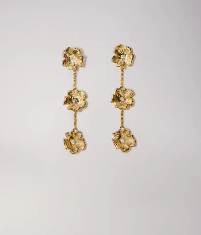 Maje Flower Earrings Women Jewelry