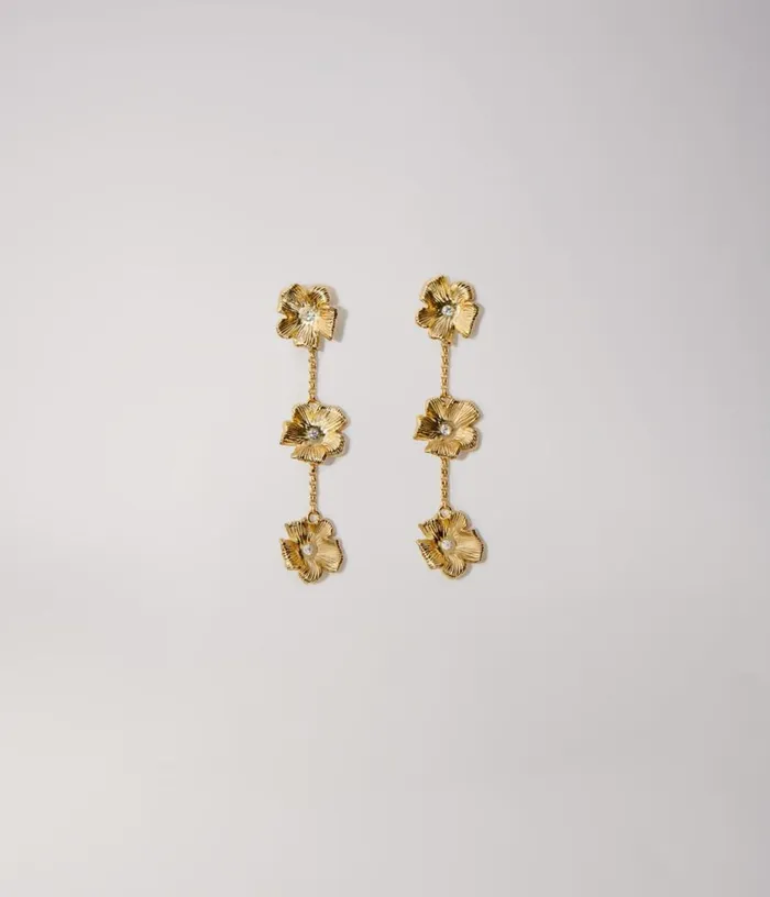 Maje Flower Earrings Women Jewelry