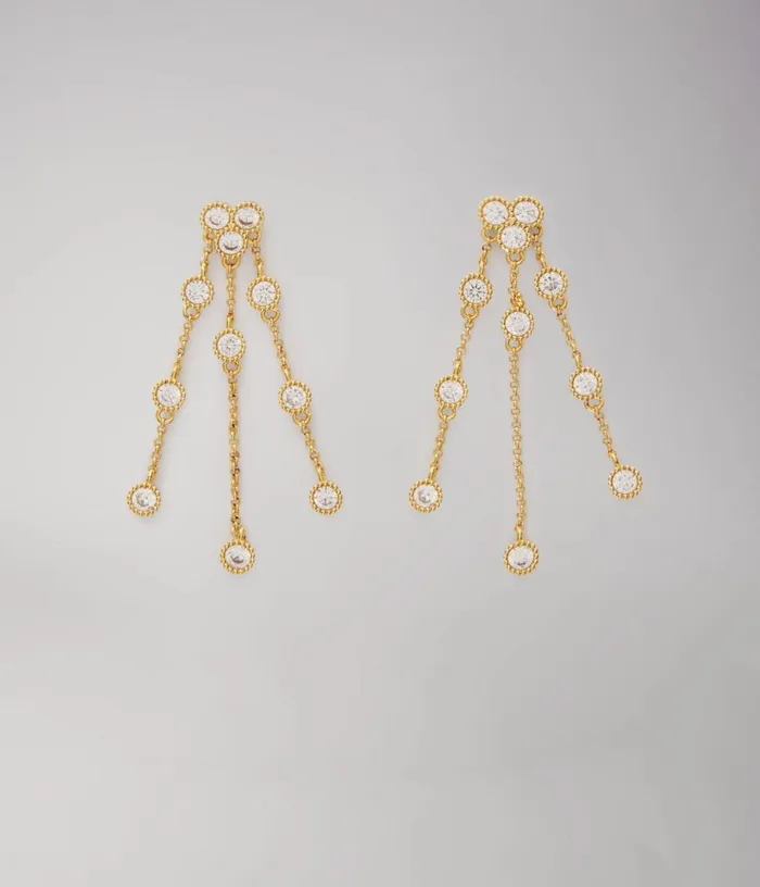Maje Goldplated Recycled Brass Earrings Women Jewelry