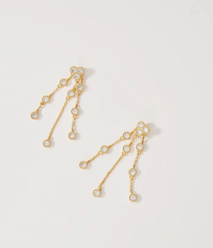 Maje Goldplated Recycled Brass Earrings Women Jewelry