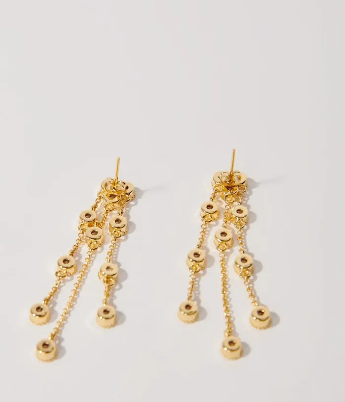 Maje Goldplated Recycled Brass Earrings Women Jewelry