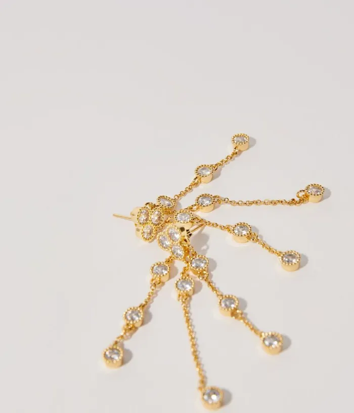 Maje Goldplated Recycled Brass Earrings Women Jewelry