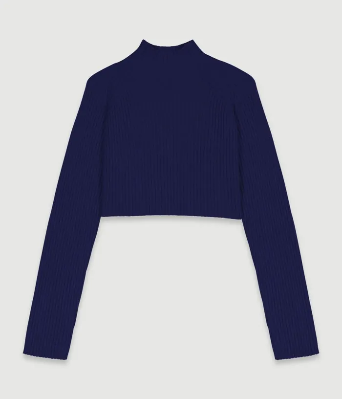 Maje Knit 2in1 Short Dress Women Dresses