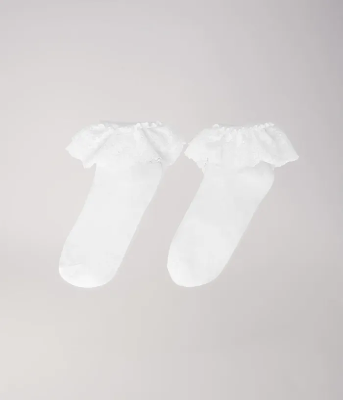 Maje Lace Frill Socks Women Other Accessories Maje Lace Frill Socks Women Other Accessories