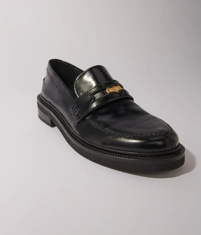 Maje Leather Loafers Women Loafers and Mules