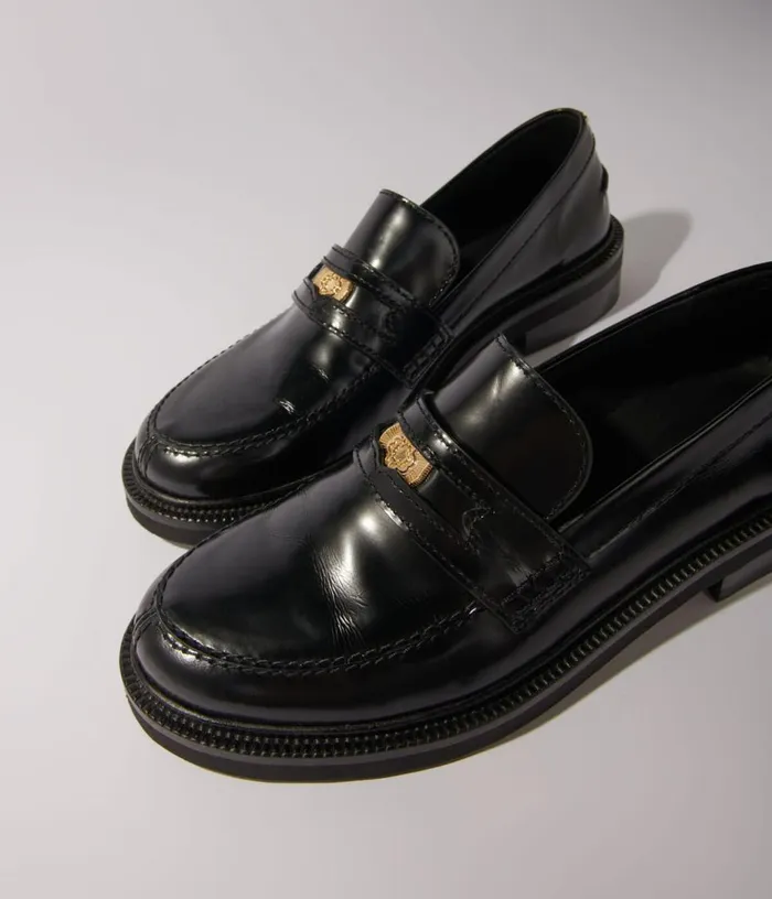 Maje Leather Loafers Women Loafers and Mules