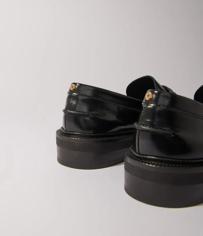 Maje Leather Loafers Women Loafers and Mules