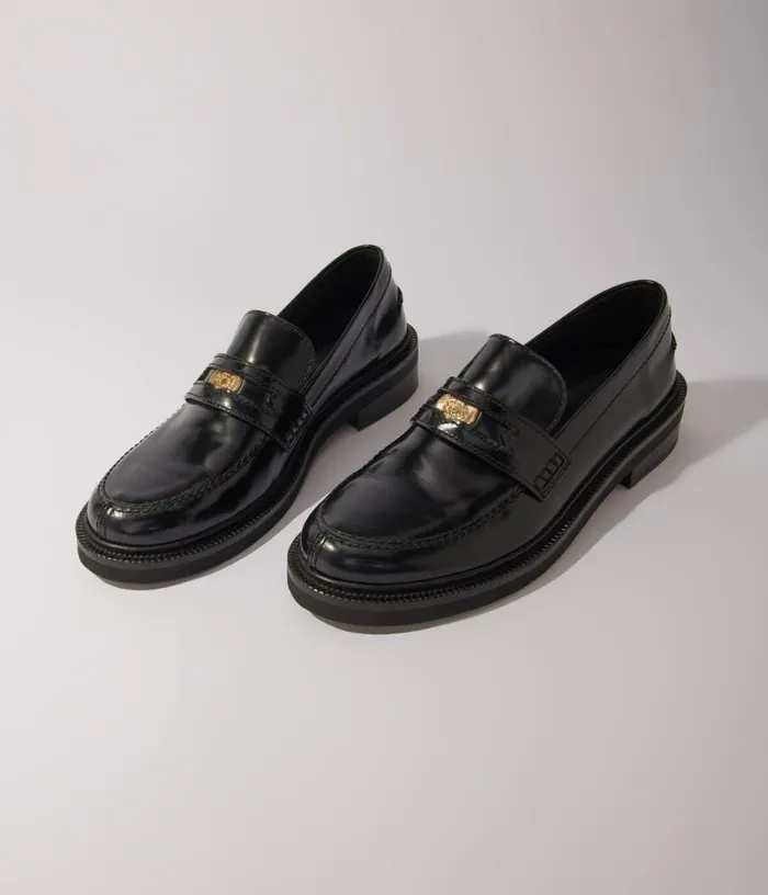 Maje Leather Loafers Women Loafers and Mules