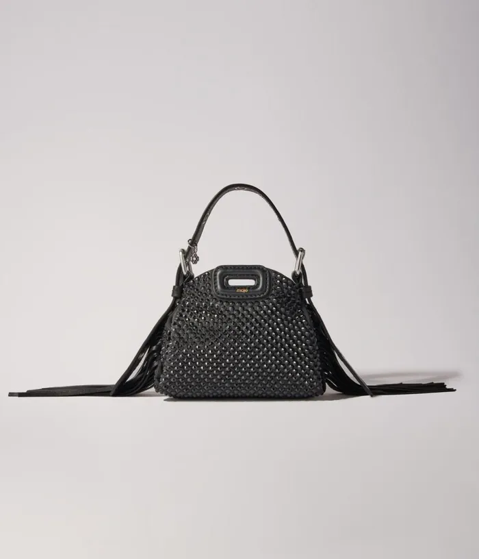 Maje Miss M Nano Rhinestone Bag Women Mini Bags