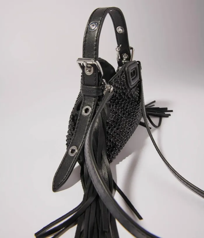 Maje Miss M Nano Rhinestone Bag Women Mini Bags