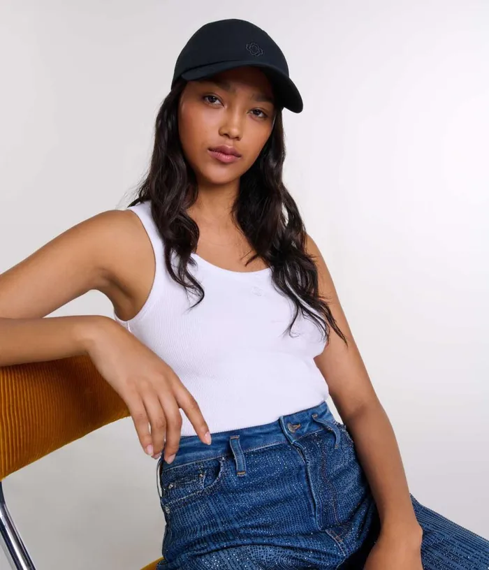 Maje Rib Knit Tank Top Women Tops and Shirts