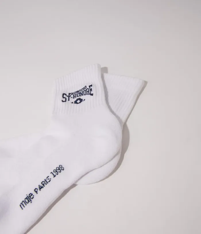Maje Saint Honoreacute Embroidered Socks Women Other Accessories