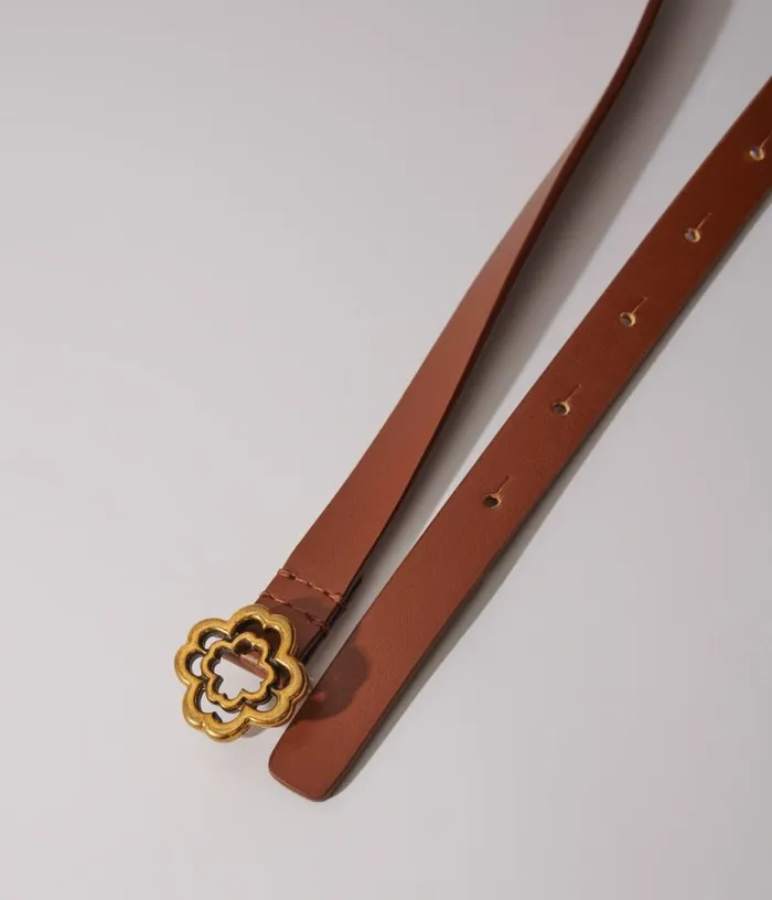 Maje Slim Clover Belt Women Belts Maje Slim Clover Belt Women Belts