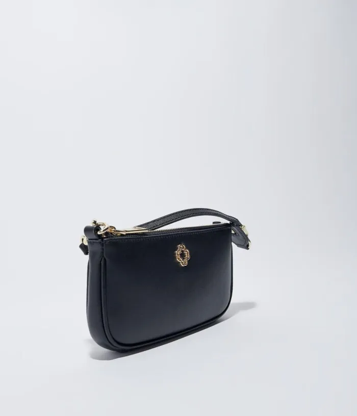 Maje Small Leather Clutch Bag Women Small Leather Goods