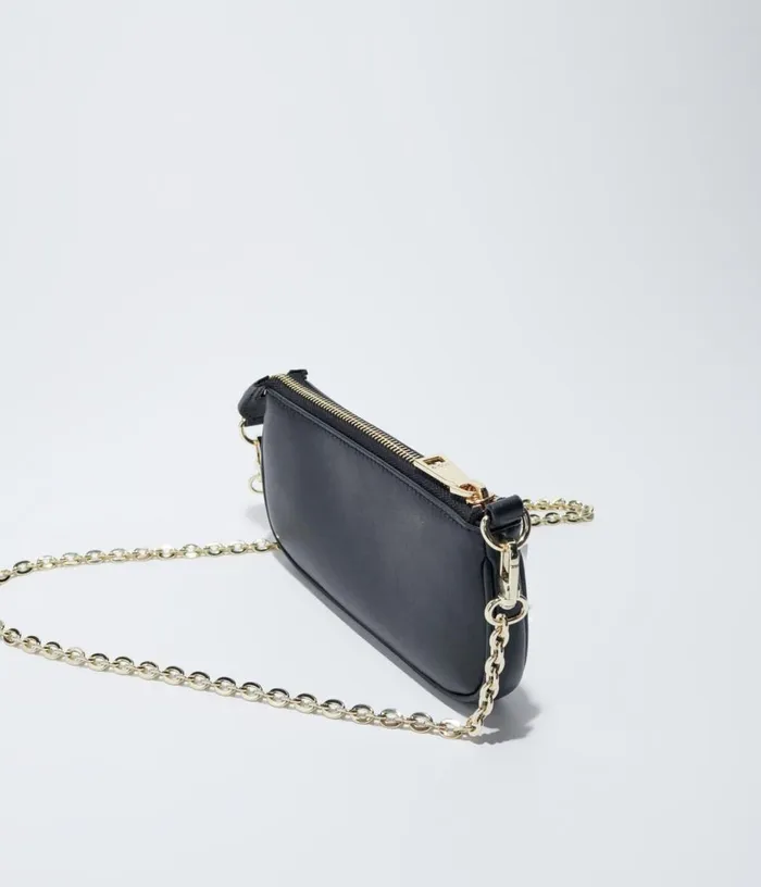 Maje Small Leather Clutch Bag Women Small Leather Goods