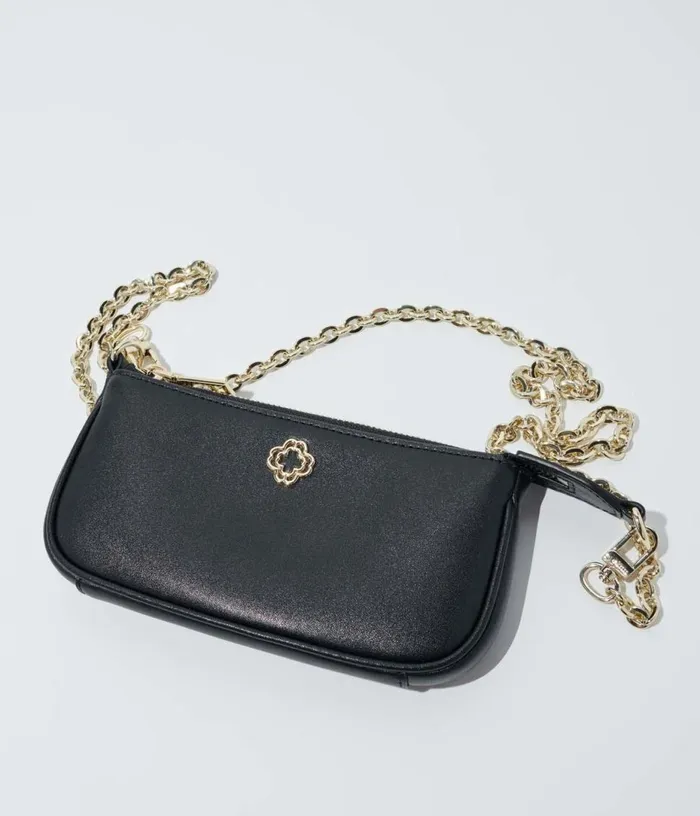 Maje Small Leather Clutch Bag Women Small Leather Goods