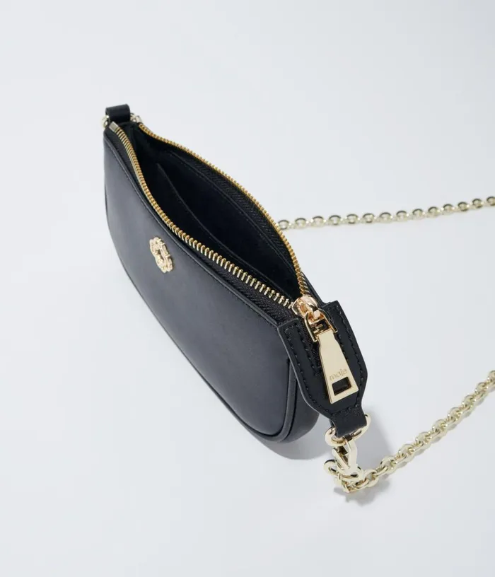 Maje Small Leather Clutch Bag Women Small Leather Goods