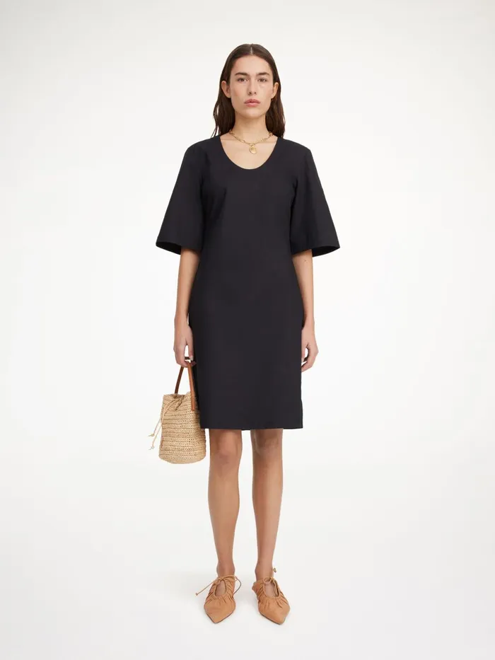 Margerite Midi Dress Black Women By Malene Birger Dresses