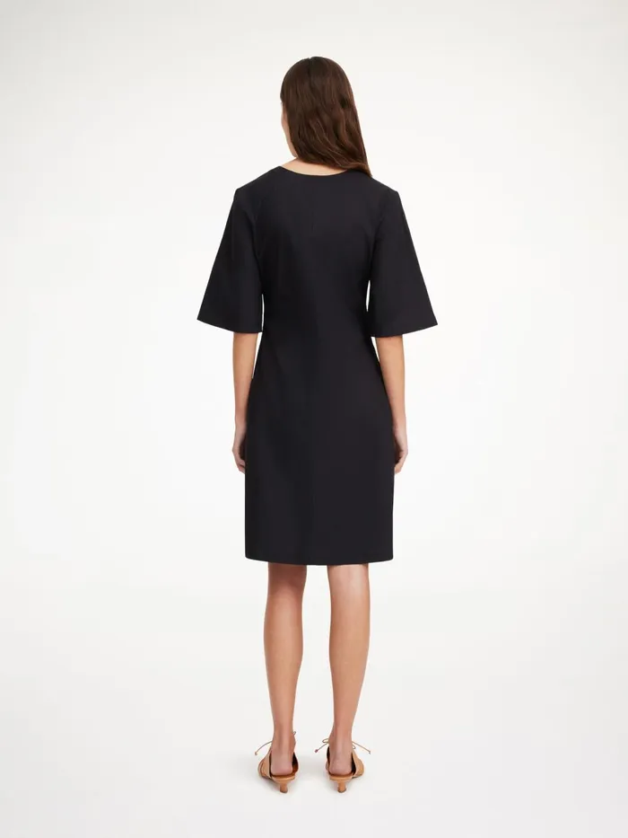 Margerite Midi Dress Black Women By Malene Birger Dresses