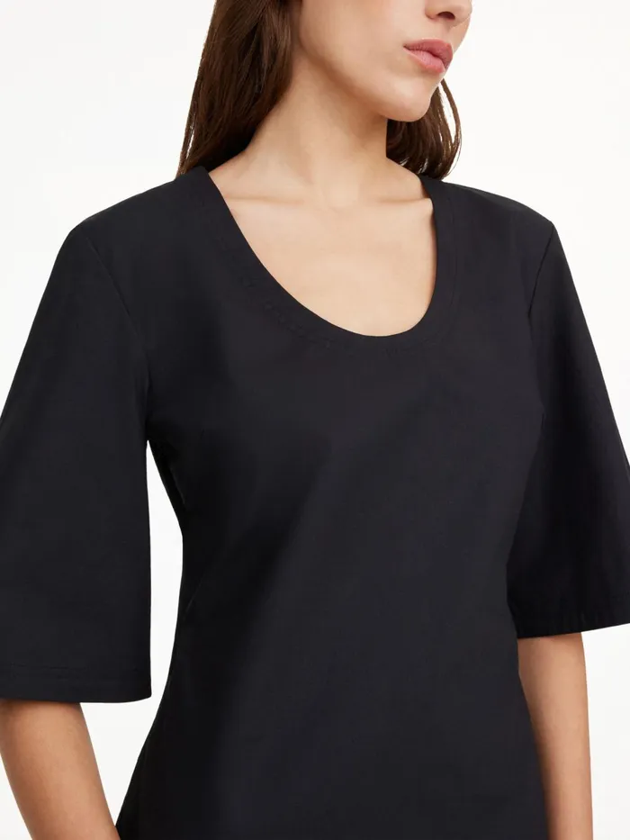 Margerite Midi Dress Black Women By Malene Birger Dresses