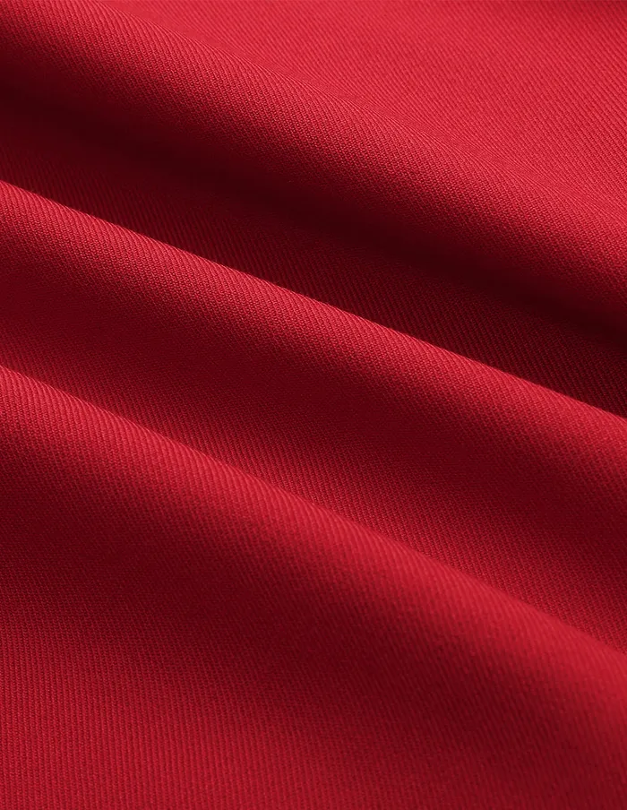 MARYLING Jacket and Coat Red Spike Collar Double Breasted Coat Red 8211 Women MARYLING Jacket and Coat Red Spike Collar Double Breasted Coat Red 8211 Women
