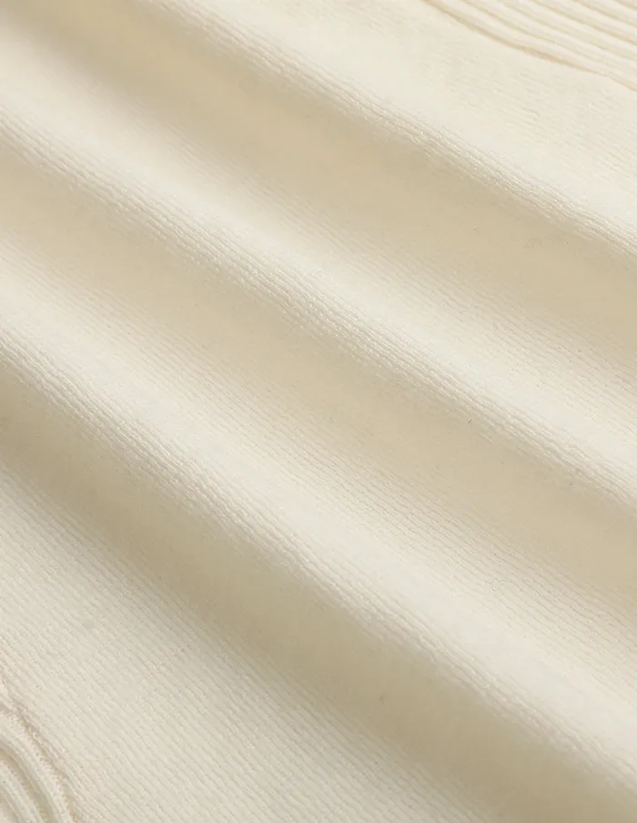 MARYLING Knitwear LapelCollar Skinny DoubleBreasted Sweater Top Cream 8211 Women MARYLING Knitwear LapelCollar Skinny DoubleBreasted Sweater Top Cream 8211 Women