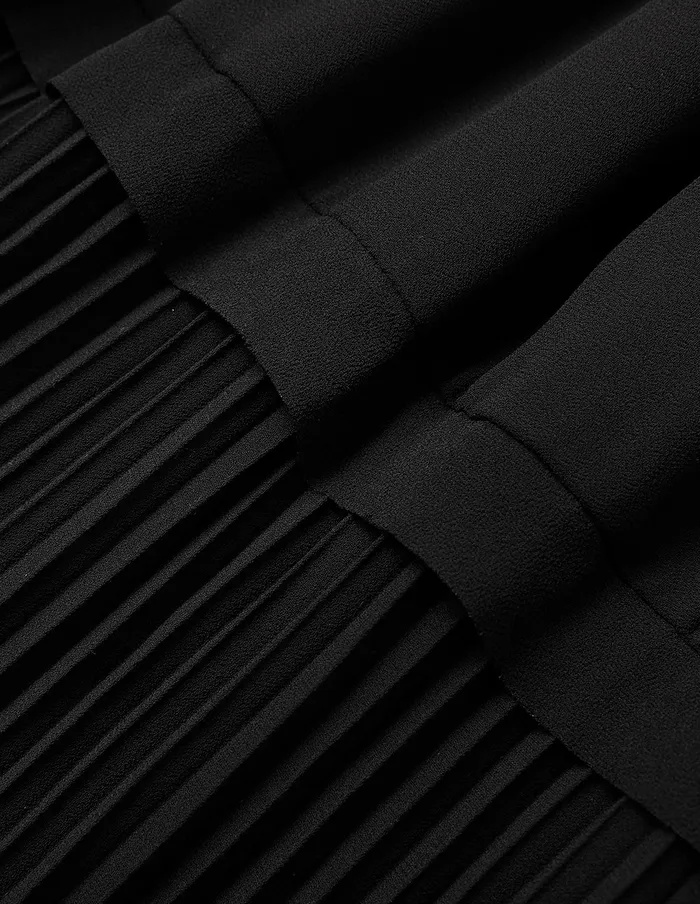 MARYLING Knitwear OffTheShoulder Pleated Top Black 8211 Women MARYLING Knitwear OffTheShoulder Pleated Top Black 8211 Women