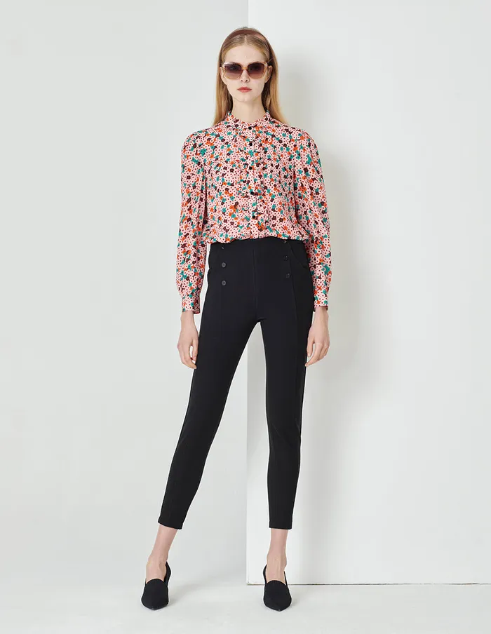 MARYLING Pants and Shorts Black Stretch Skinny Pants Black 8211 Women
