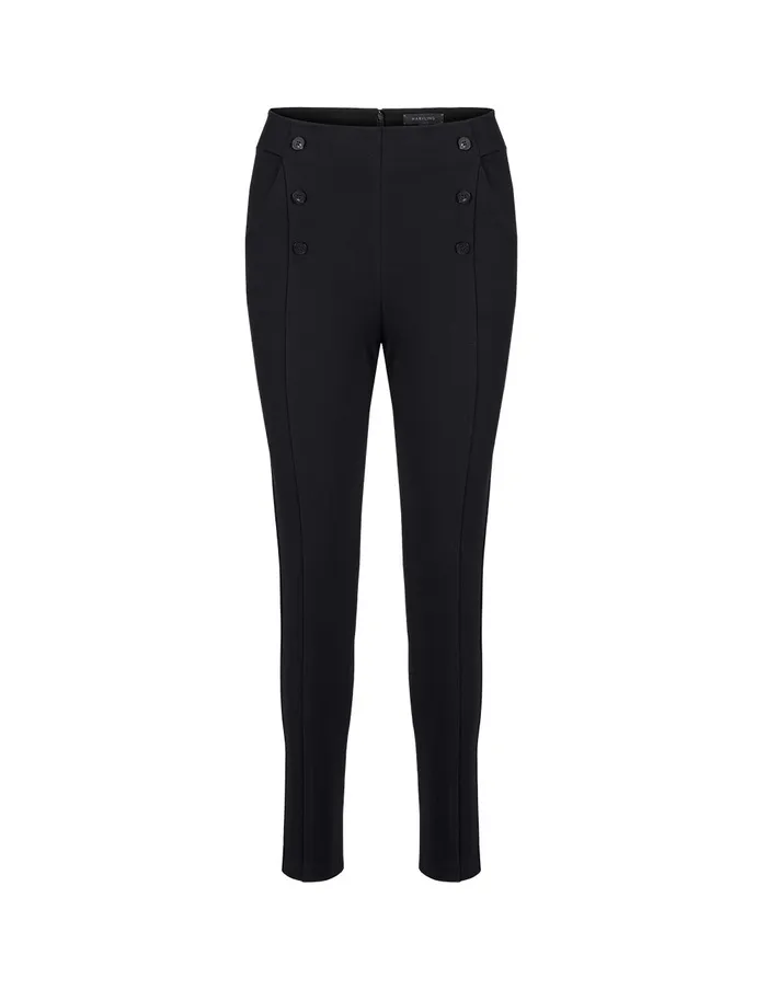 MARYLING Pants and Shorts Black Stretch Skinny Pants Black 8211 Women MARYLING Pants and Shorts Black Stretch Skinny Pants Black 8211 Women