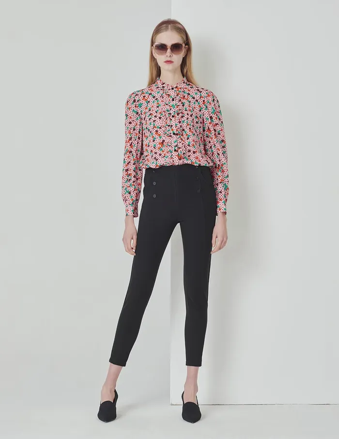 MARYLING Pants and Shorts Black Stretch Skinny Pants Black 8211 Women MARYLING Pants and Shorts Black Stretch Skinny Pants Black 8211 Women