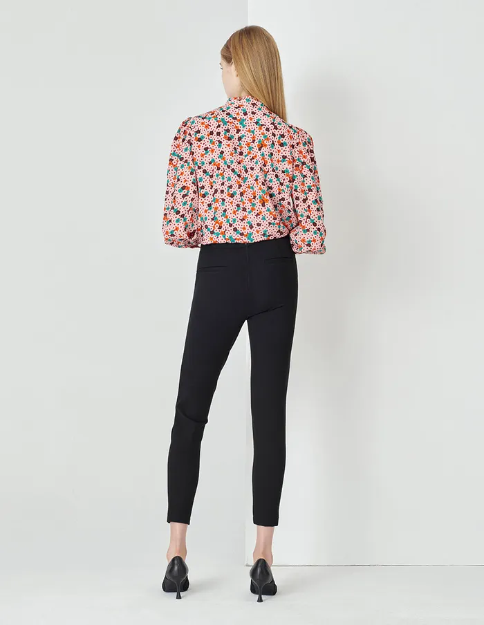 MARYLING Pants and Shorts Black Stretch Skinny Pants Black 8211 Women MARYLING Pants and Shorts Black Stretch Skinny Pants Black 8211 Women