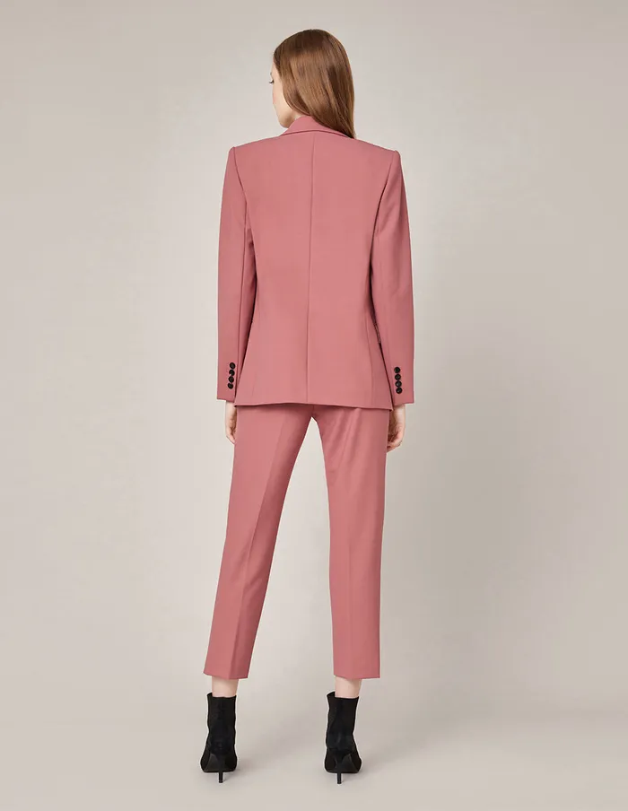 MARYLING Pants and Shorts CROP LEG MIDRISE SUIT TROUSERS Light Coral 8211 Women MARYLING Pants and Shorts CROP LEG MIDRISE SUIT TROUSERS Light Coral 8211 Women