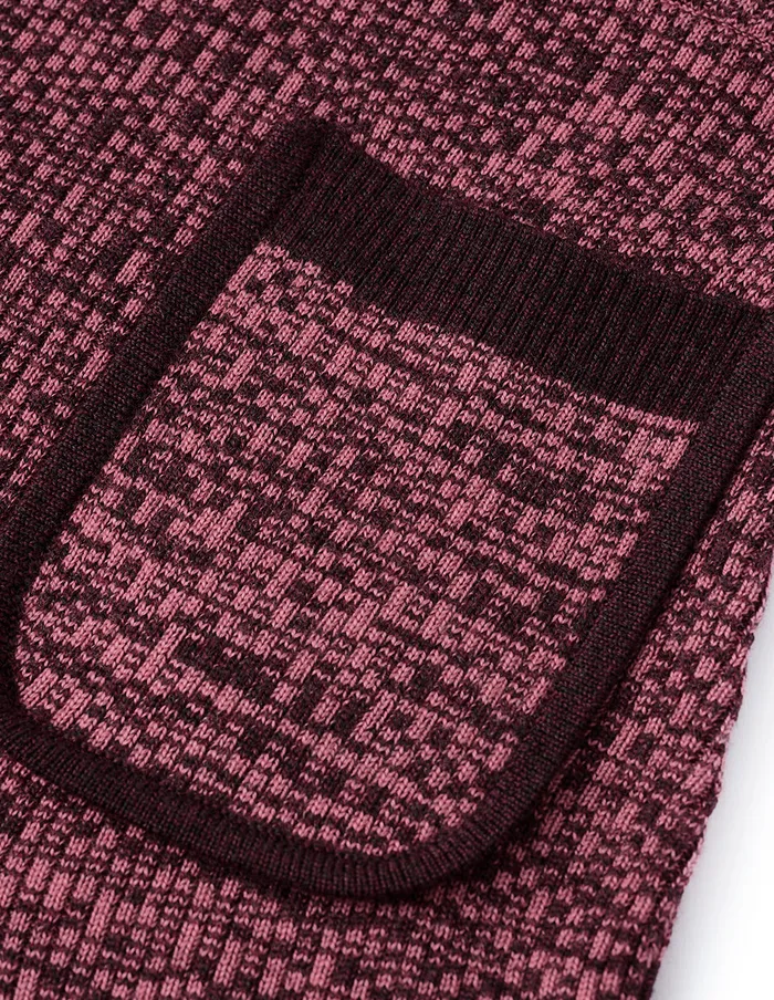 MARYLING Skirts Burgundy Red Contrast Knitted Skirt Mix 8211 Women MARYLING Skirts Burgundy Red Contrast Knitted Skirt Mix 8211 Women