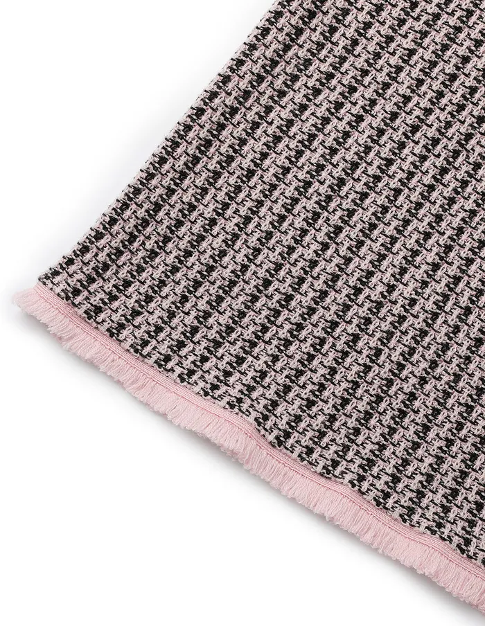 MARYLING Skirts Houndstooth StraightLeg KneeLength Wool Knitted Skirt Checkes 8211 Women MARYLING Skirts Houndstooth StraightLeg KneeLength Wool Knitted Skirt Checkes 8211 Women