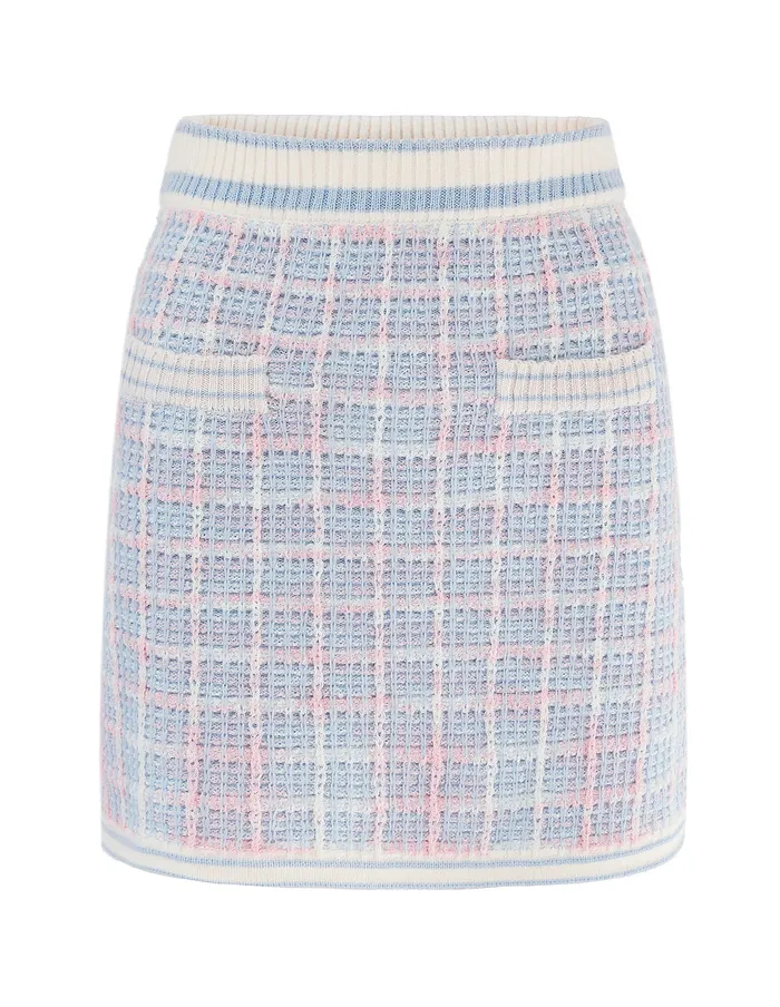 MARYLING Skirts Pocket Jacquard MINI Knitted Skirt Mix 8211 Women