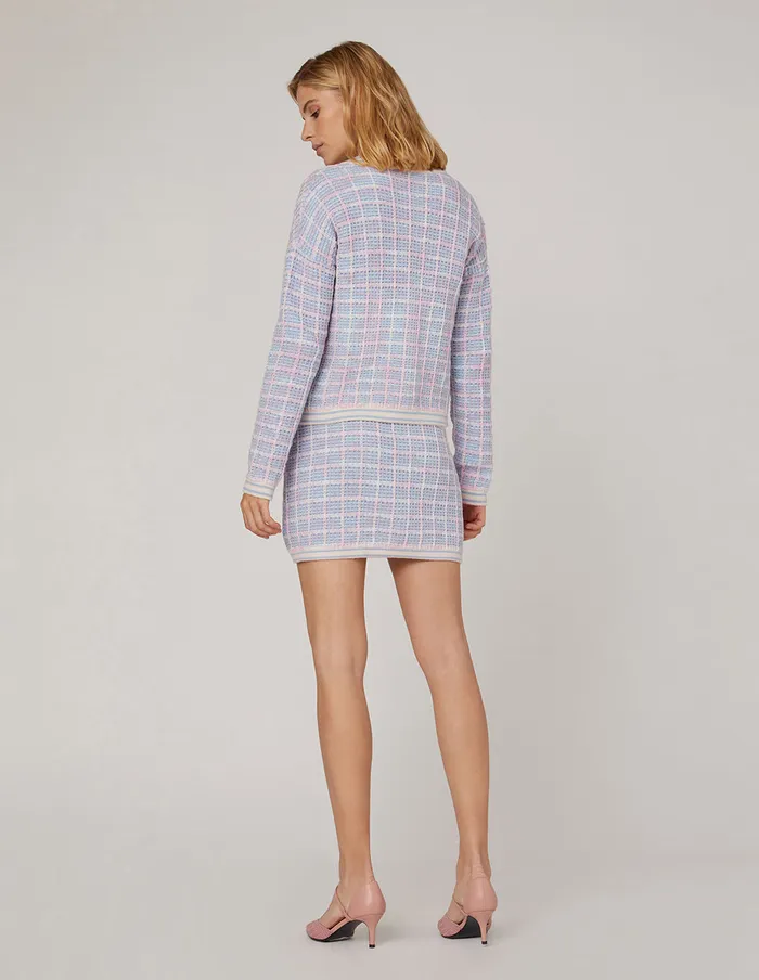 MARYLING Skirts Pocket Jacquard MINI Knitted Skirt Mix 8211 Women
