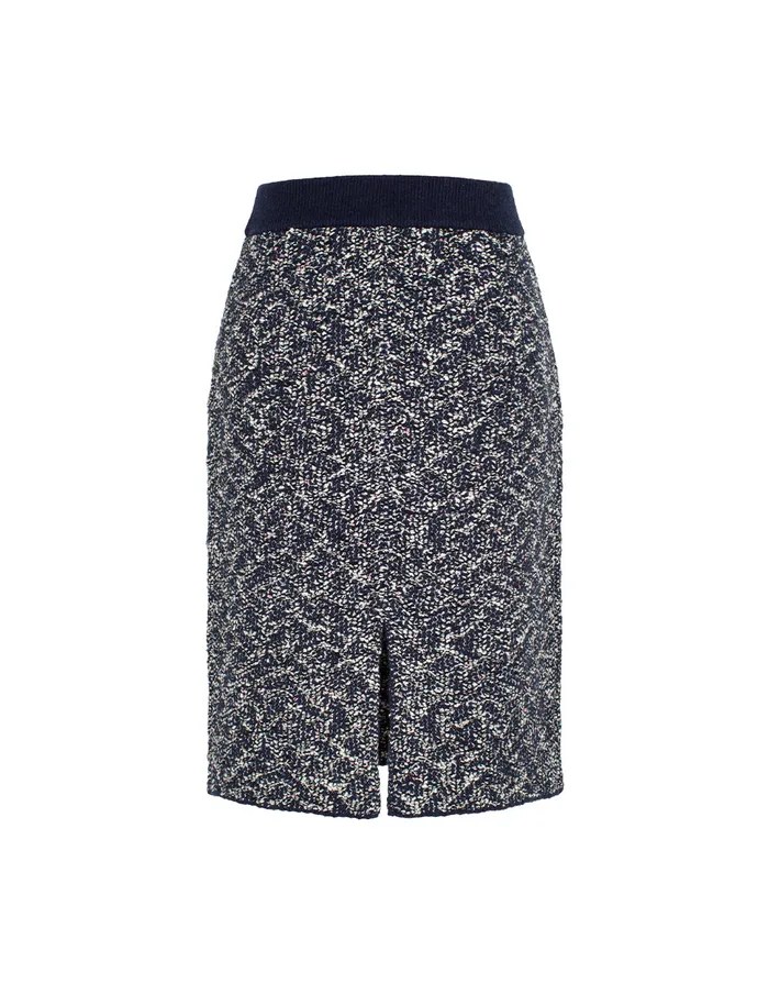MARYLING Skirts Straight KneeLength Knitted Skirt Dark Grey 8211 Women MARYLING Skirts Straight KneeLength Knitted Skirt Dark Grey 8211 Women