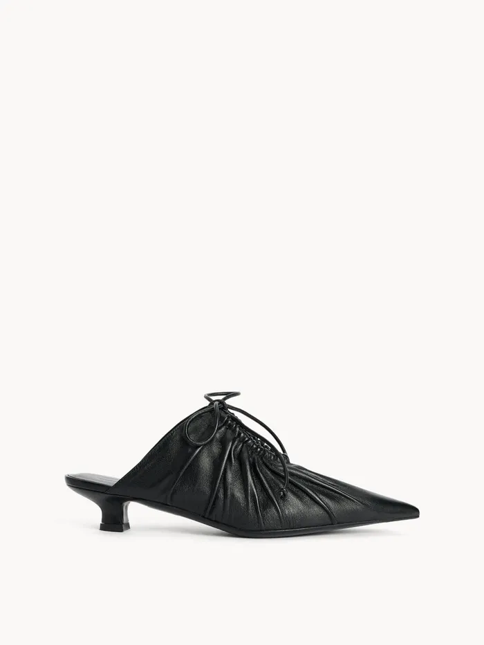 Masey Leather Mules Black Women By Malene Birger Shoes