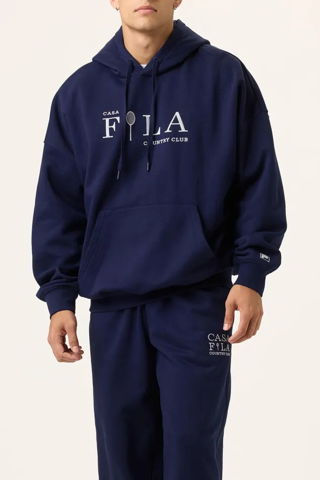 Matching Sets Men Fila Casa Fila Country Club Hoodie 400 Fila Navy Matching Sets Men Fila Casa Fila Country Club Hoodie 400 Fila Navy