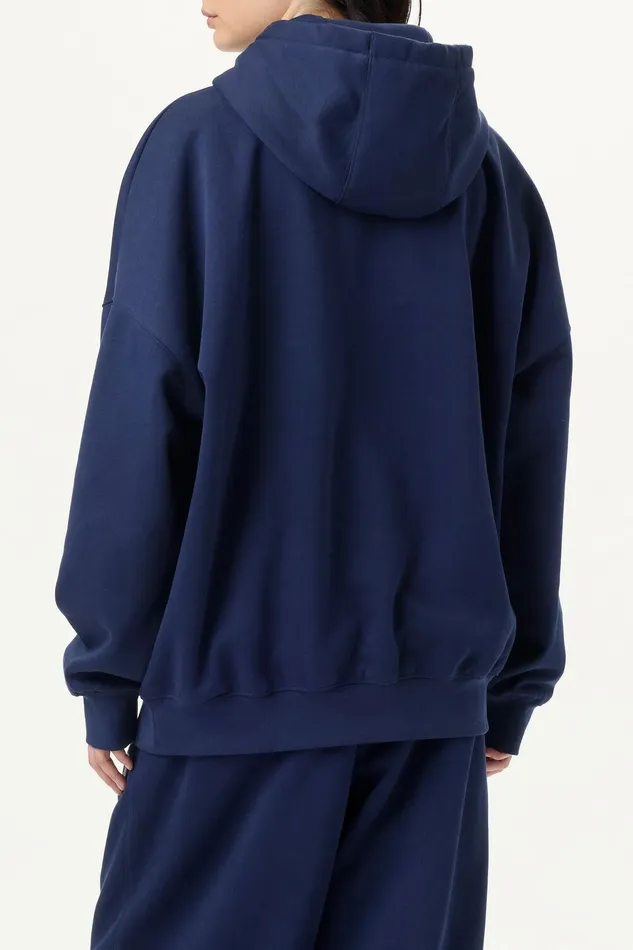 Matching Sets Women Fila Apex Oversized Hoodie 400 Fila Navy