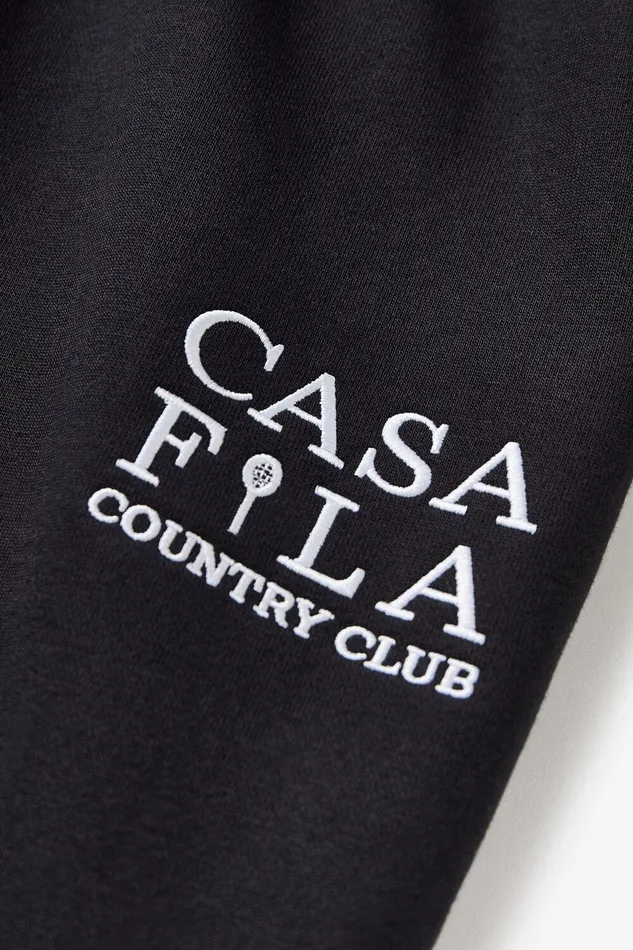 Matching Sets Women Fila CASA FILA Country Club Jogger 001 Black Matching Sets Women Fila CASA FILA Country Club Jogger 001 Black