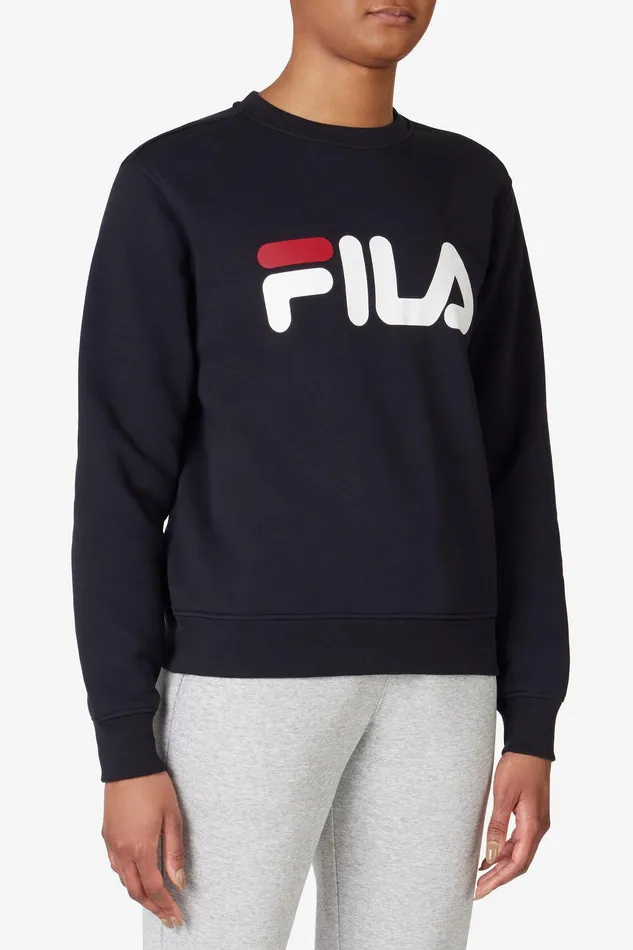 Matching Sets Women Fila Classic Fila Logo Long Sleeve Crew