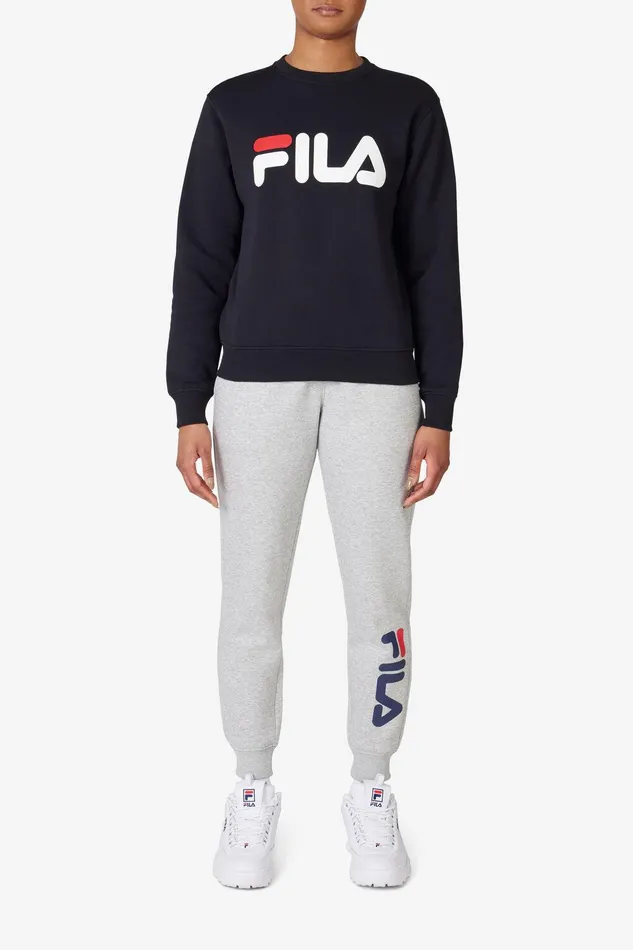 Matching Sets Women Fila Classic Fila Logo Long Sleeve Crew